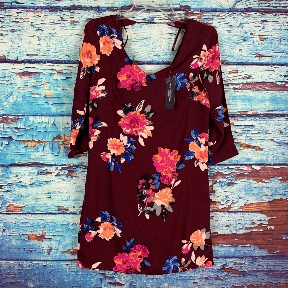 One ❤️ clothing Burgundy dress